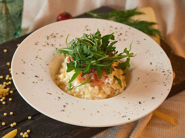 Debaton - Птитим со слабосоленым лососем