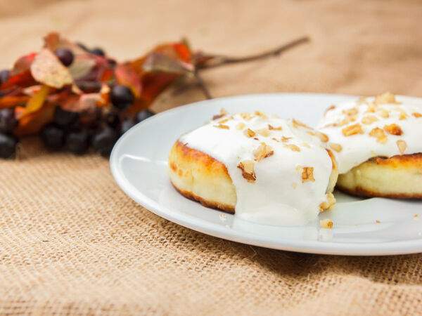 Кафе вегетарианской кухни Радхика - Сырники