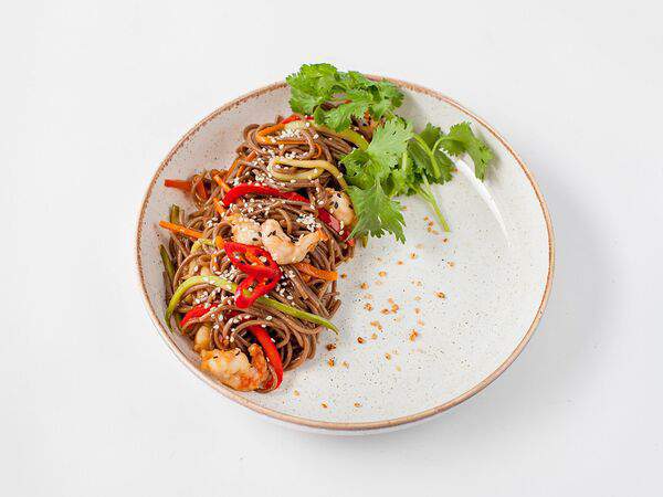 Бай тай - Соба с креветками