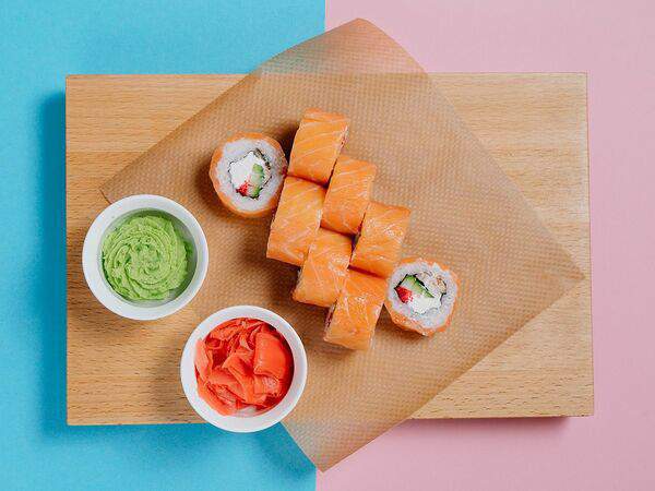 Бобы - Филадельфия с угрем