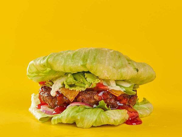 KaifBurger - Кайфбургер Синий Сырок в салате