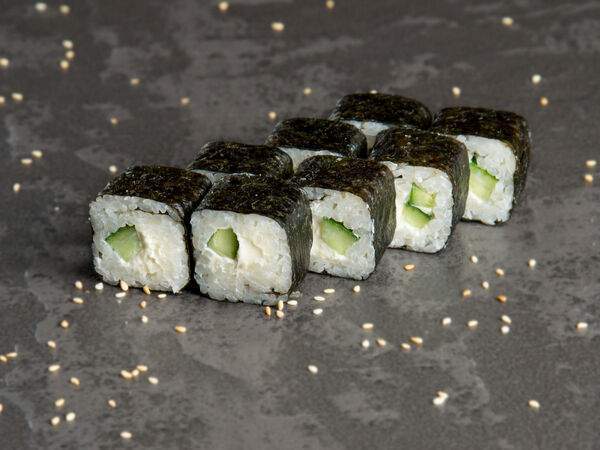 Суширолла - Ролл Сливочный с огурцом