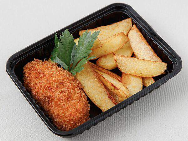 Gost Food - Котлета по-киевски, дольки картофельные с паприкой