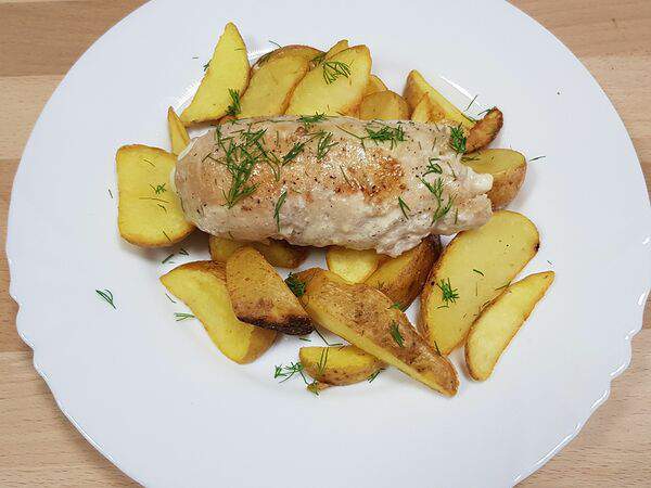 КрафтFood - Курица с беконом, сыром и картофелем