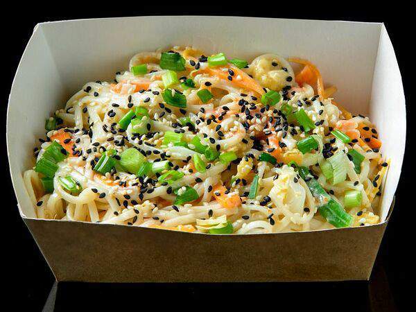 А1 Еда - Вок Сливочный с лососем