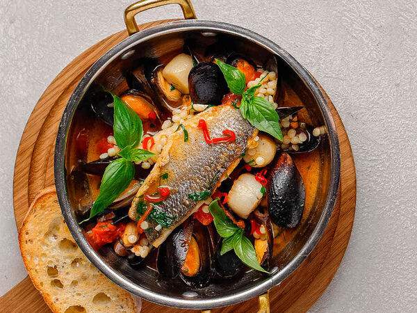 Luka Pizza - Гуацетто с сибасом