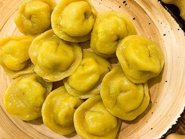 Тесто есть - Пельмени с курицей, креветкой, карри