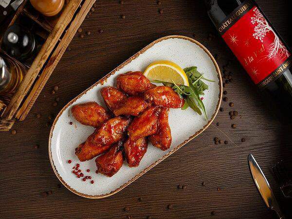 Вершина - Крылья куриные пряные