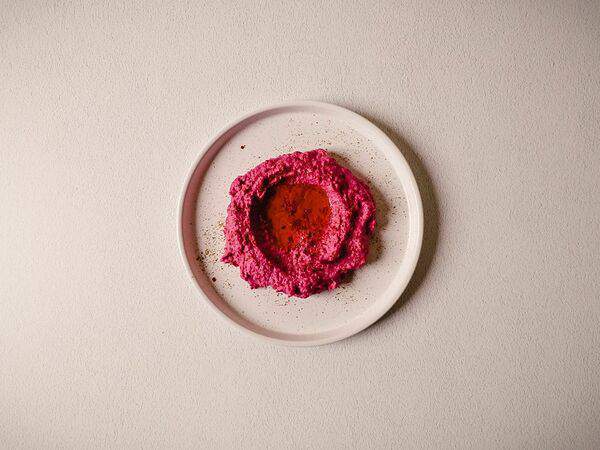 San & Di - Авторский розовый хумус