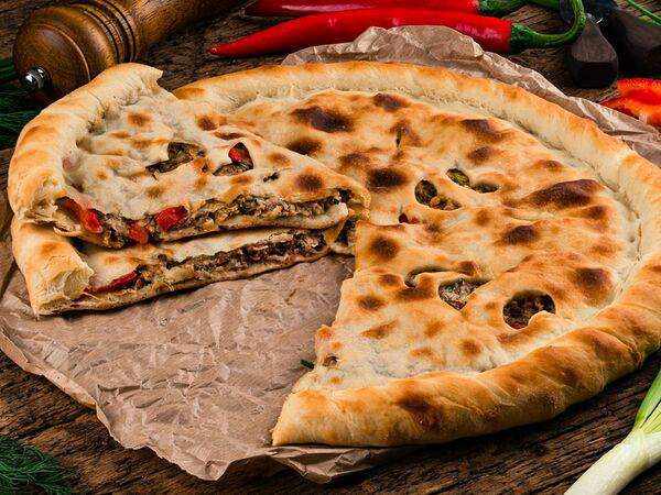 Такие пироги - Пирог с говядиной, курицей и болгарским перцем