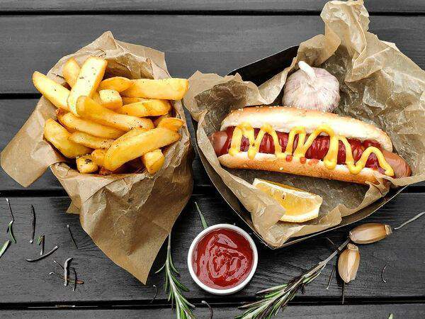 BulbaFrites - Комбо хот-дог Классический с картофелем по-бельгийски фри