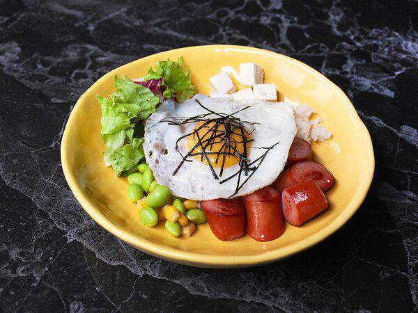 Poke Top - Яичница с сосиской