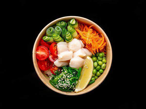 Loona Food - Поке с гребешком