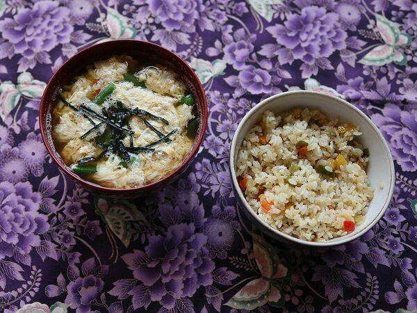 Цветение Сакуры - Сет Суп Исинабэ с рисом