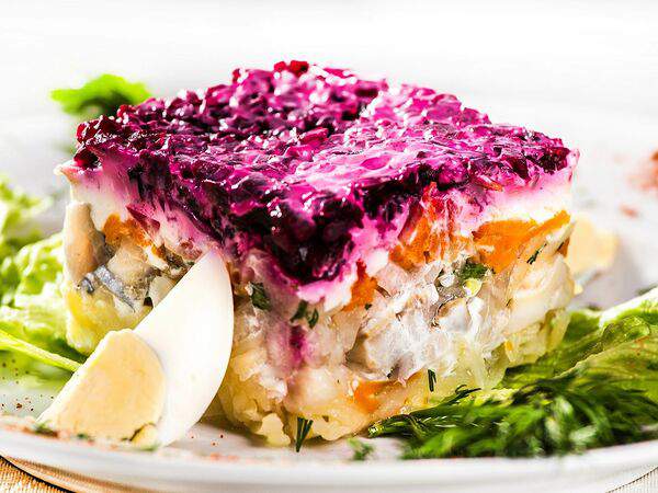 Mr. Smile - Салат Сельдь под шубой