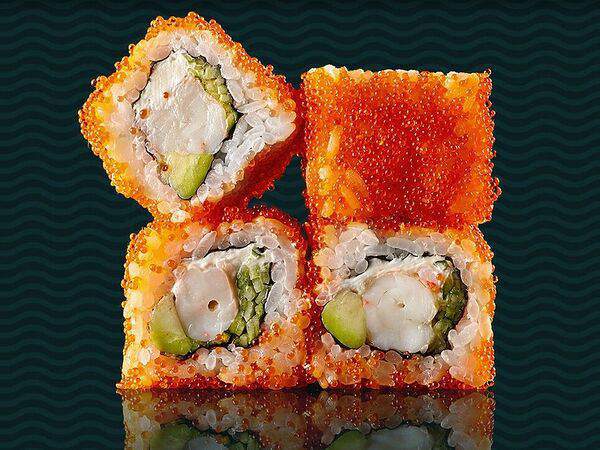 Воккер - Калифорния с креветками