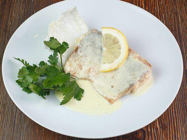 Галушка - Рыба в сметанном соусе