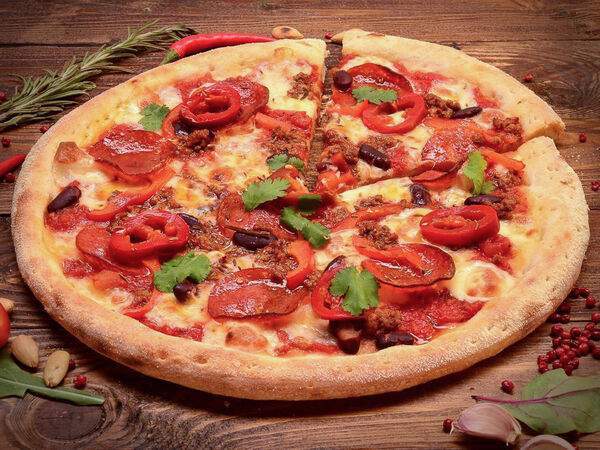 Пицца Лисица - Пицца Чили кон Карне