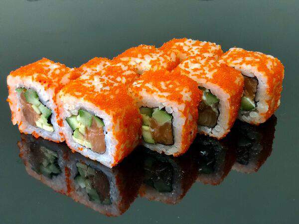 FishTime - Ролл Калифорния с лососем