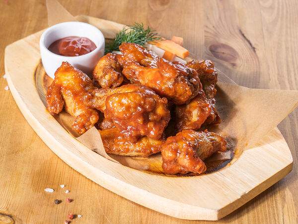 АльпенХофф - Куриные крылья в соусе Барбекю малые