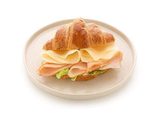 Шоколадница - Круассан с ветчиной и сыром