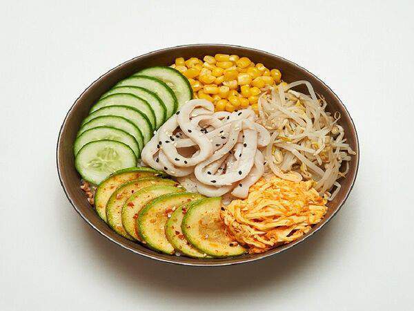 Сё и сразу - Поке с кальмаром