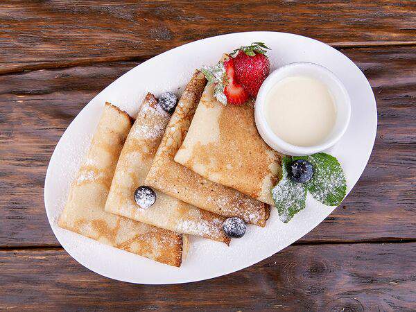 Бани Алексеева - Блины со свежими ягодами