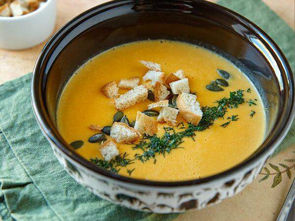 Чашка - Крем-суп из тыквы