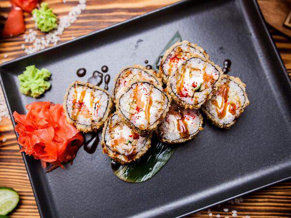 Loft Cafe - Эби - темпура