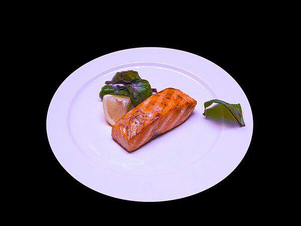 Хата - Стейк лосося на гриле