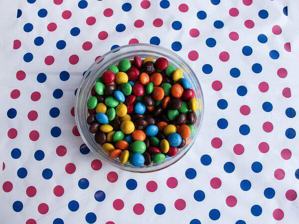 Баскин Роббинс, мороженое - Топпинг M&Ms