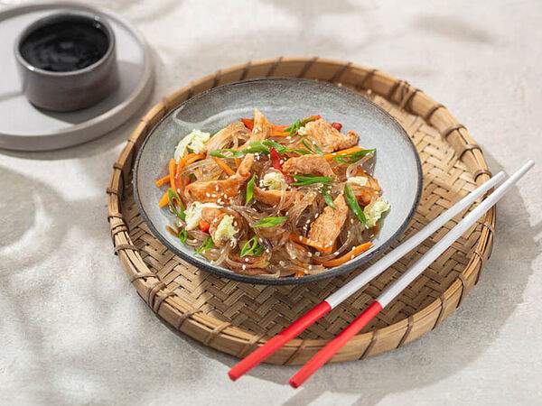 Палки-Скалки - Фунчоза с курицей терияки