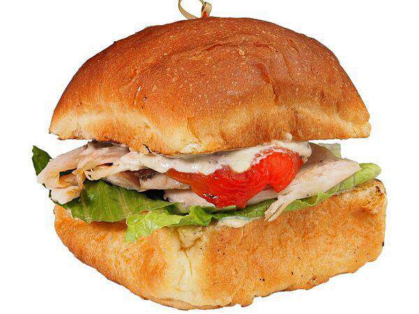 Домашний Шеф в Сытном Базаре - Сэндвич в стиле Цезарь с курицей