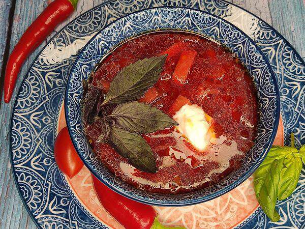 Аджика - Борщ на грузинский манер