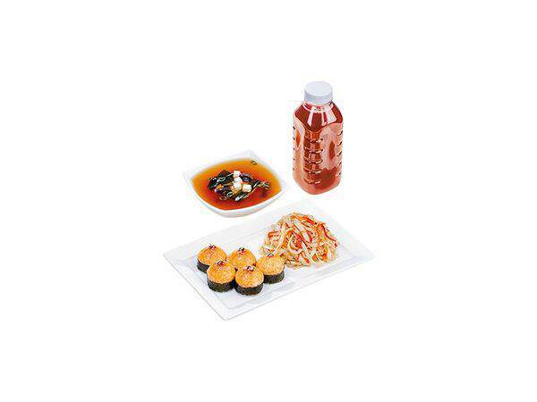 Сушиwok - Бизнес Ланч №3 с клюквенным морсом