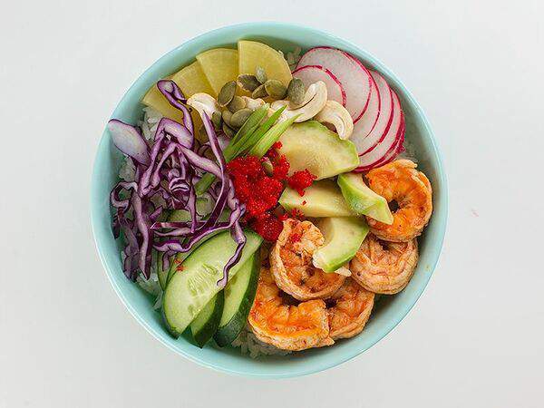 Pokebowl - Боул с креветками