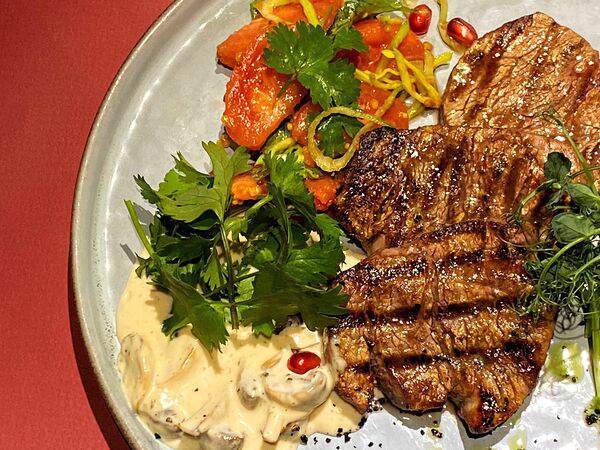 Сулугуни - Говяжьи медальоны