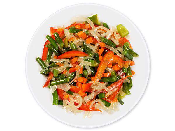 #СТОЛОВАЯ - Стручковая фасоль с овощами