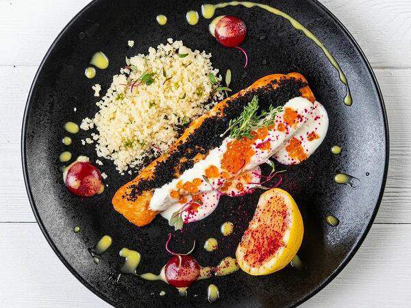 Долина суши - Стейк из лосося