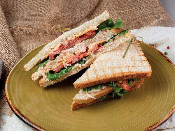 Chiko2ru - Клаб-сэндвич с курицей