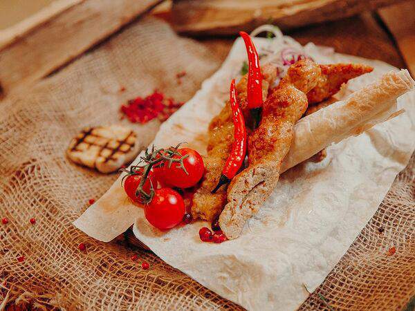 Пейзаж - Люля-кебаб из курицы