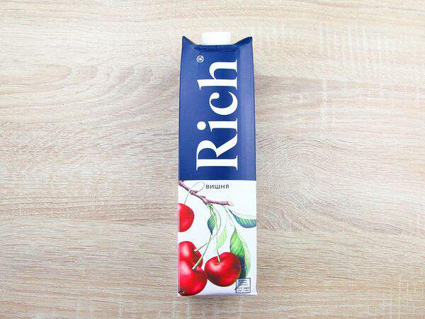 Едим дома - Сок Rich Вишневый