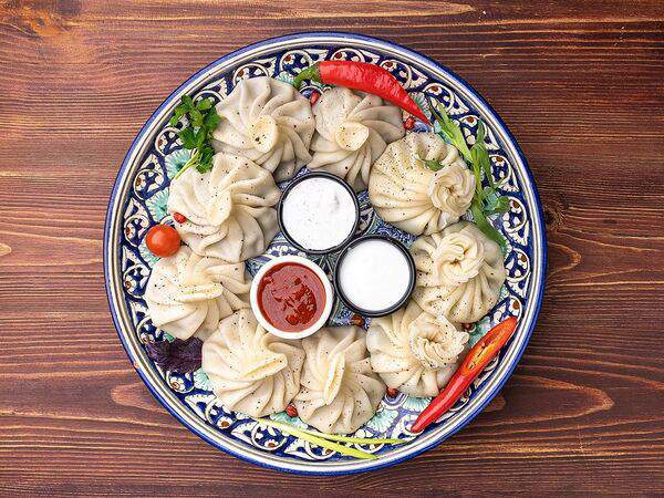 Пхали & хинкали маяк - Ассорти хинкали на большую компанию