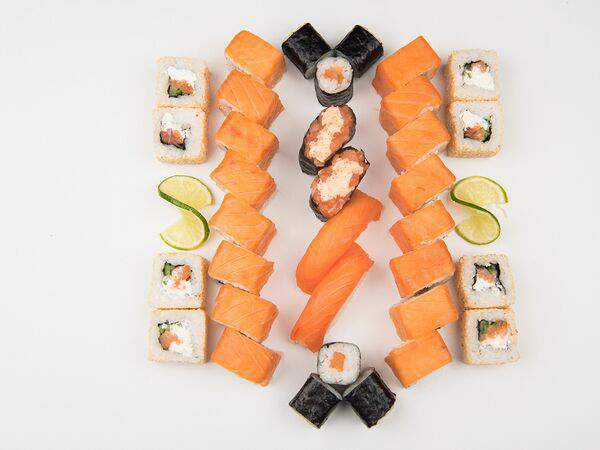 Воки - Салмон сет