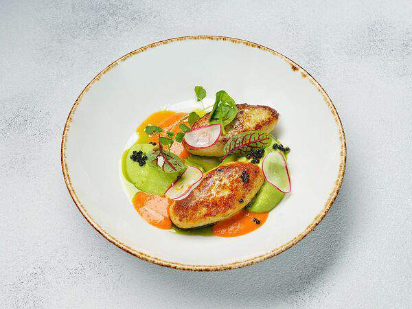 Базилик - Котлеты из щуки с хумусом