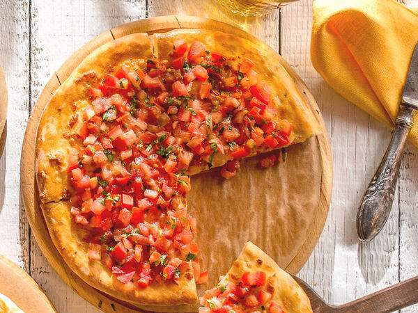 ХочуПури - Хачапури с садовыми томатами