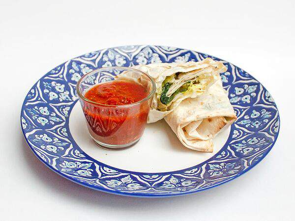 Пиросмани - Зелень с сыром в лаваше