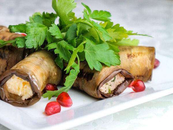 Вечная пятница - Ассорти рулетиков из баклажан