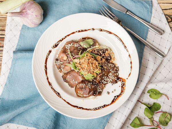 Сентропе - Салат с языком