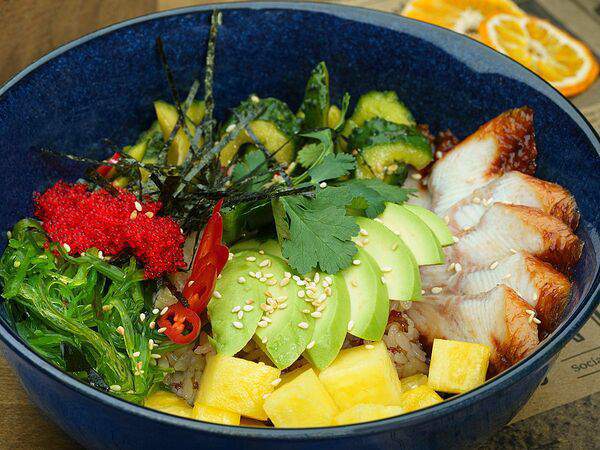 Рыбная мануфактура №1 - Поке с угрём Фирменное